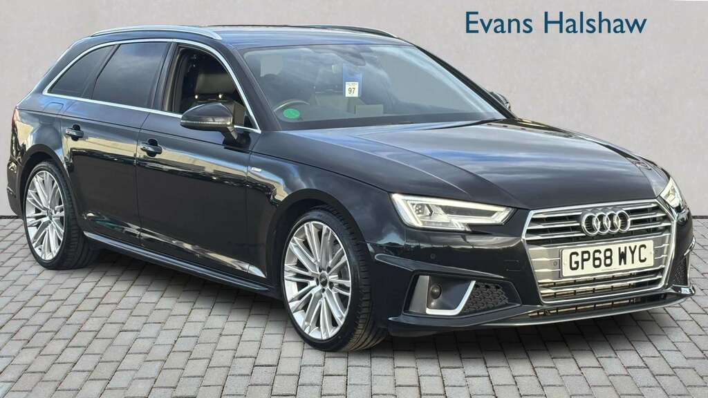 Audi A4 35 Tfsi S Line 2019 GP68WYC Black #4