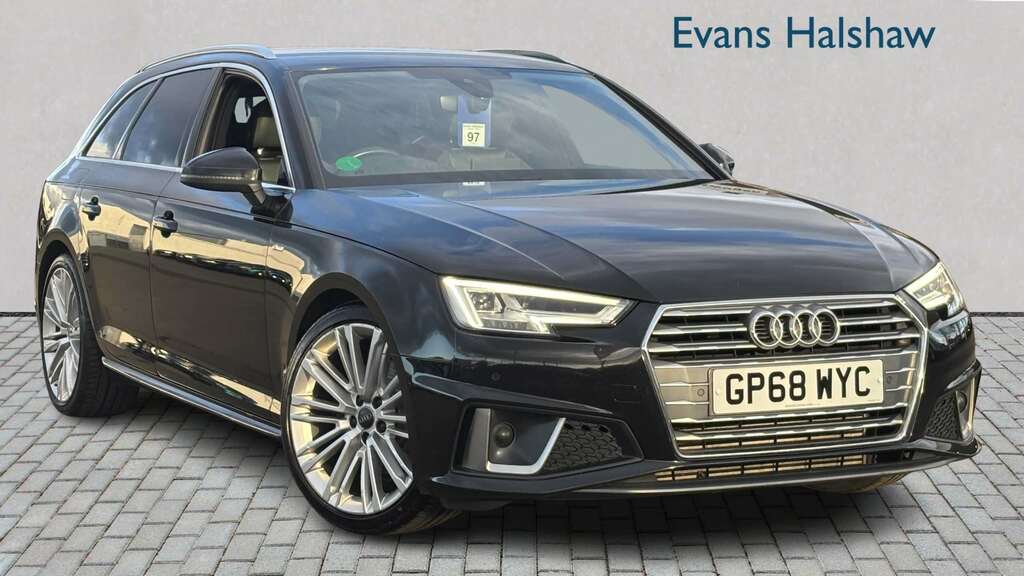 Audi A4 35 Tfsi S Line 2019 Black