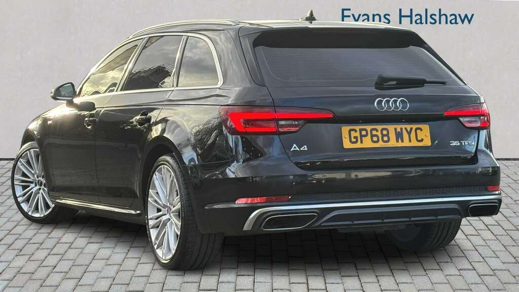 Audi A4 35 Tfsi S Line 2019 GP68WYC Black #2
