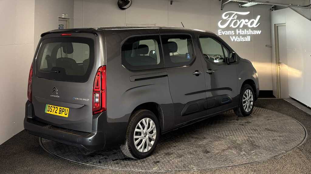 Citroen e-Berlingo 100Kw Feel XL 50Kwh 7 Seat 2023 DS72BPU Grey #5