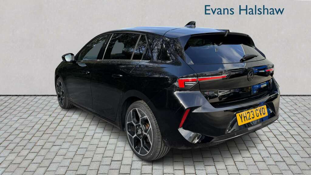 Vauxhall Astra 1.2 Turbo 130 Ultimate 2023 YH23GVO Black #2