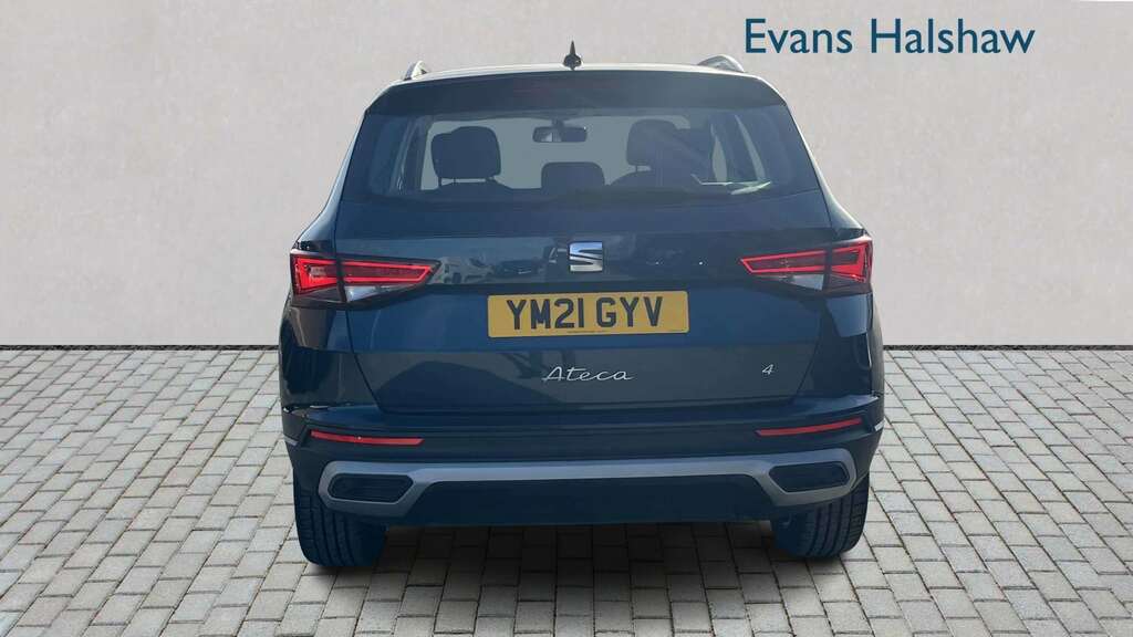 Seat Ateca 2.0 Tdi 150 Se Technology Dsg 4Drive 2021 Blue #6
