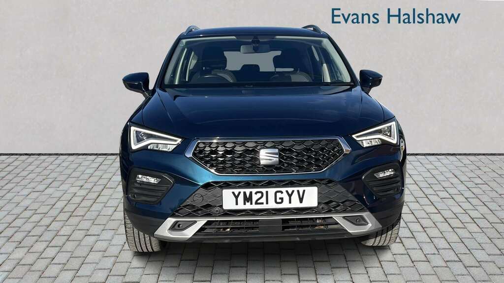 Seat Ateca 2.0 Tdi 150 Se Technology Dsg 4Drive 2021 Blue #2