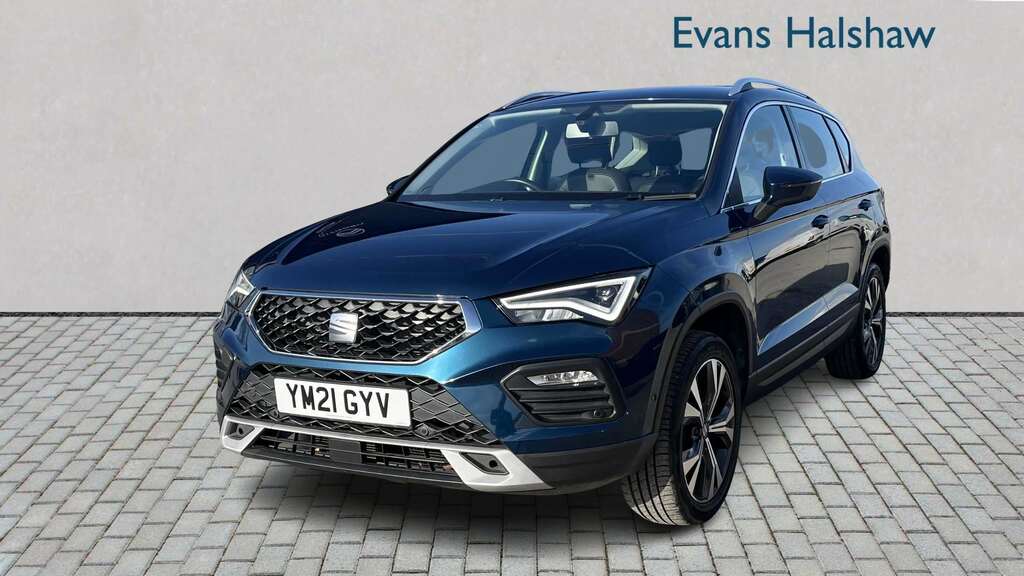 Seat Ateca 2.0 Tdi 150 Se Technology Dsg 4Drive 2021 Blue #3