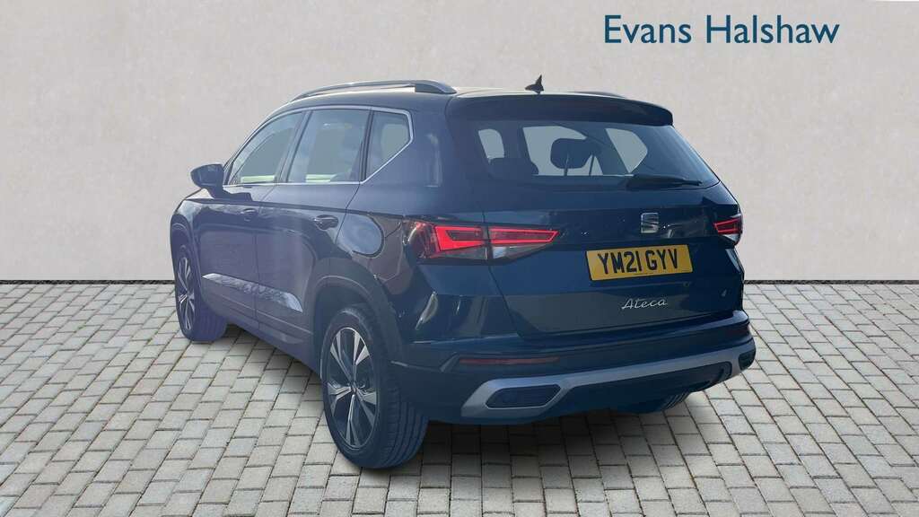 Seat Ateca 2.0 Tdi 150 Se Technology Dsg 4Drive 2021 Blue #5