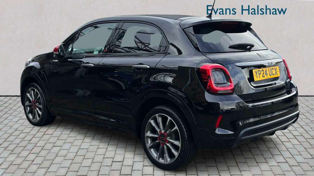 Fiat 500X 1.5 Hybrid 48V Red Ddct 2024 Black #2