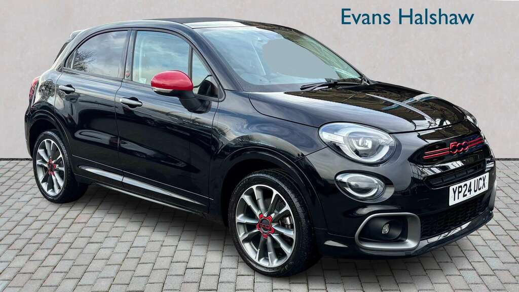 Fiat 500X 1.5 Hybrid 48V Red Ddct 2024 Black