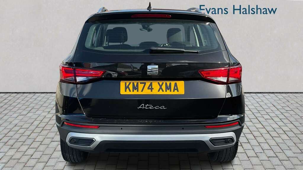 Seat Ateca 1.5 Tsi Evo Se Technology Dsg 2024 KM74XMA Black #4