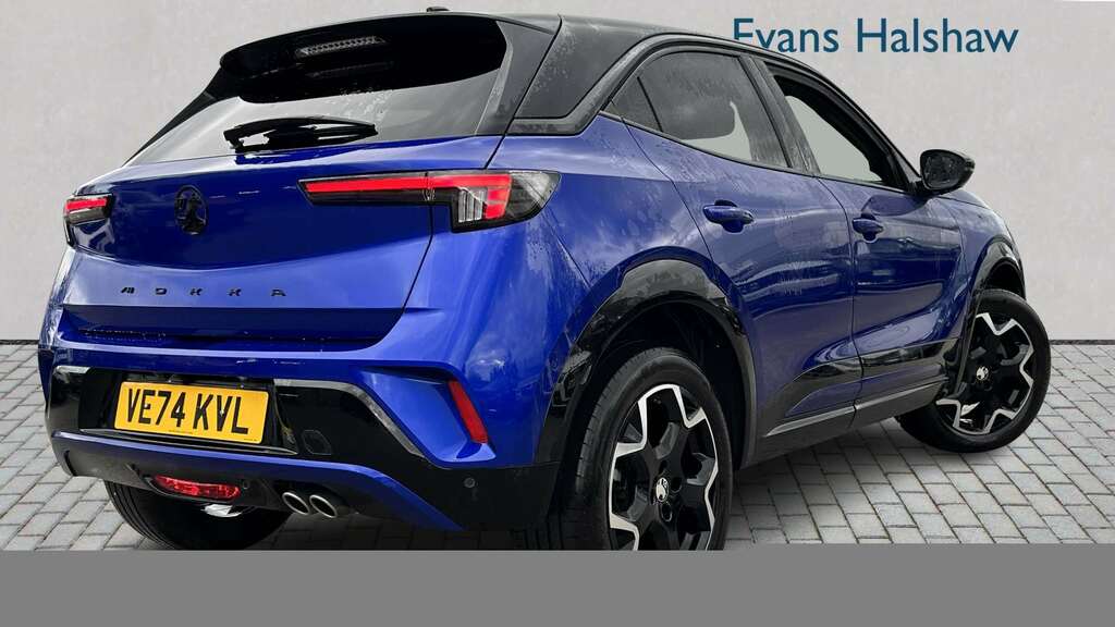 Vauxhall Mokka 1.2 Turbo Ultimate 2025 VE74KVL Blue #3