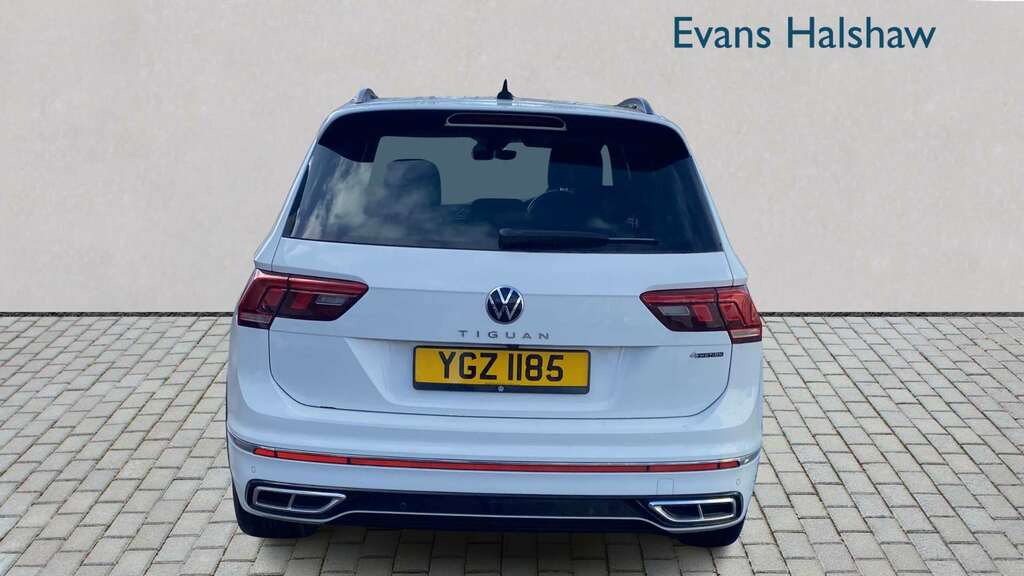 Volkswagen Tiguan 2.0 Tdi 4Motion R-line Dsg 2022 YGZ1185 White #5