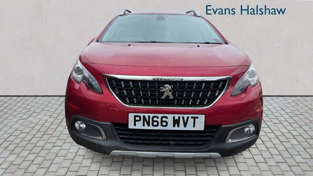Peugeot 2008 1.2 Puretech 110 Allure Eat6 2017 PN66WVT Red #4