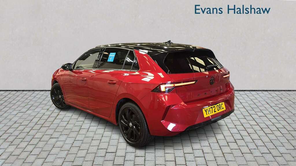 Vauxhall Astra 1.2 Turbo 130 Gs Line 2022 YH72ORC Red #2
