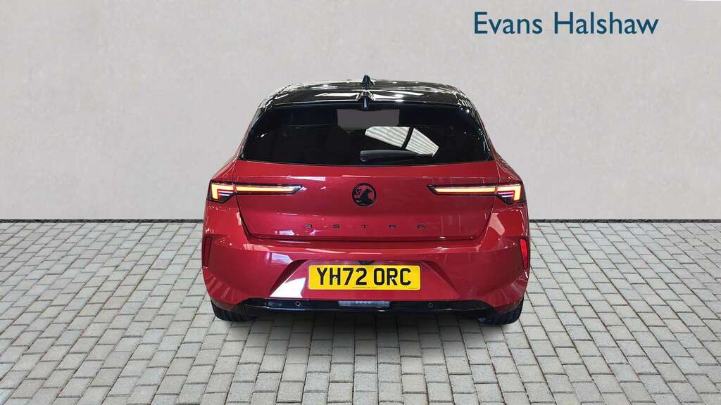 Vauxhall Astra 1.2 Turbo 130 Gs Line 2022 YH72ORC Red #5