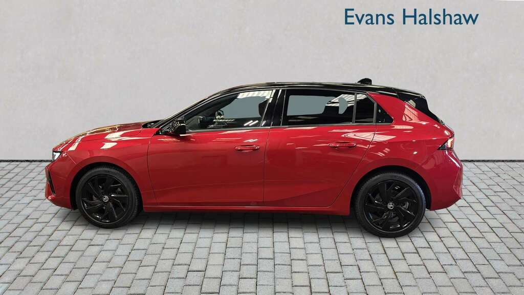 Vauxhall Astra 1.2 Turbo 130 Gs Line 2022 YH72ORC Red #3