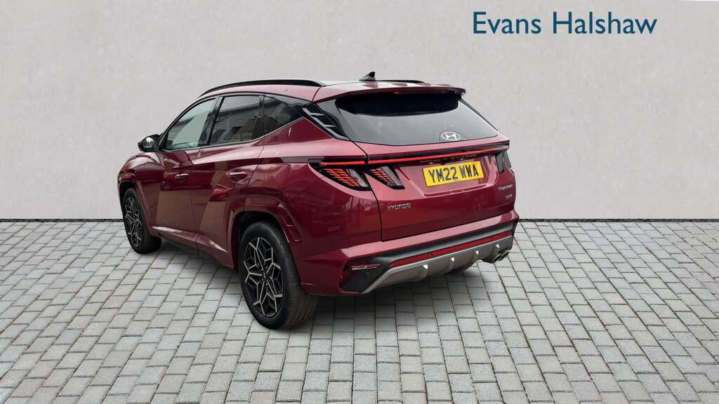 Hyundai Tucson 1.6 Tgdi Hybrid 230 N Line S 2Wd 2022 YM22WWA Red #3