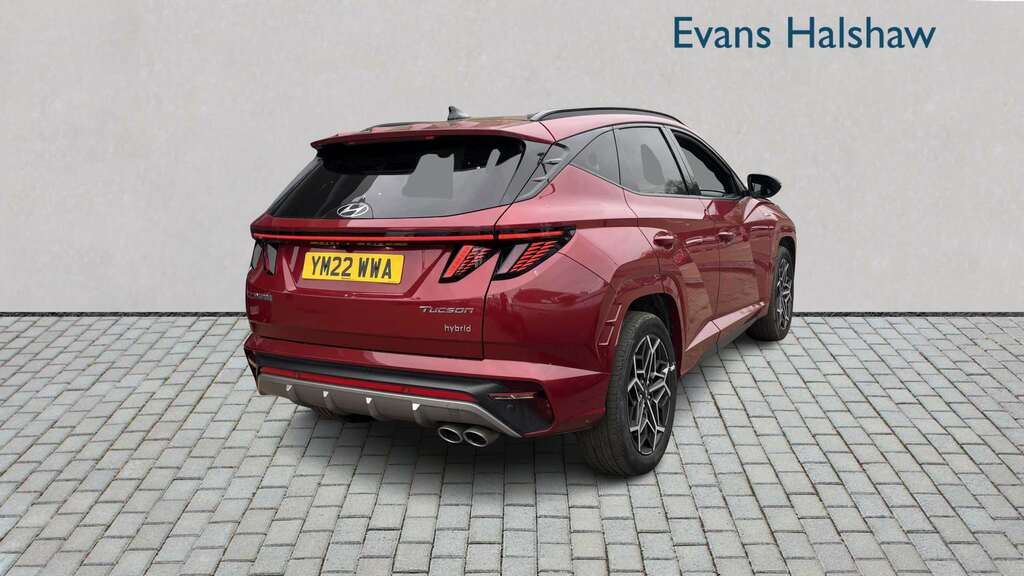 Hyundai Tucson 1.6 Tgdi Hybrid 230 N Line S 2Wd 2022 YM22WWA Red #4