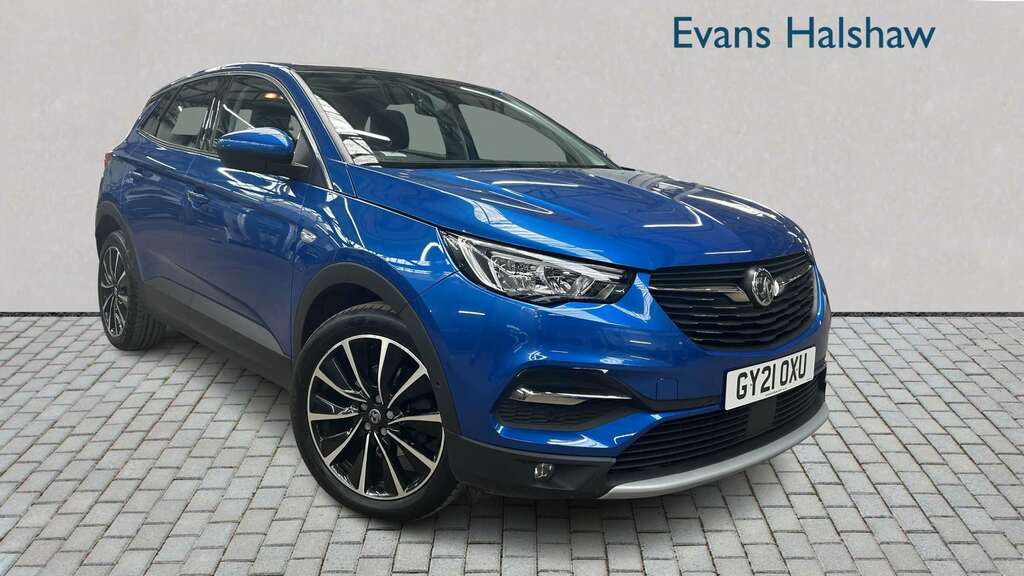 Vauxhall Grandland X 1.2 Turbo Elite Nav 8 Speed 2021 Blue