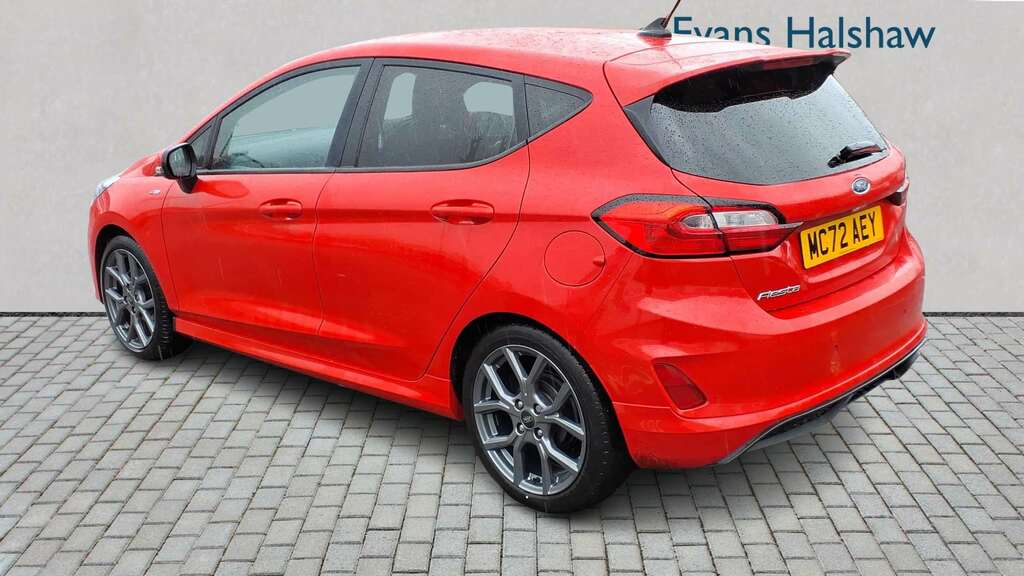 Ford Fiesta 1.0 Ecoboost St-line 2023 MC72AEY Red #3