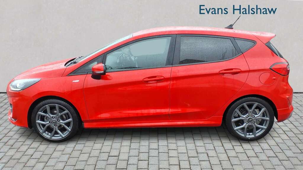 Ford Fiesta 1.0 Ecoboost St-line 2023 MC72AEY Red #2
