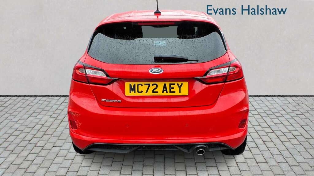 Ford Fiesta 1.0 Ecoboost St-line 2023 MC72AEY Red #4