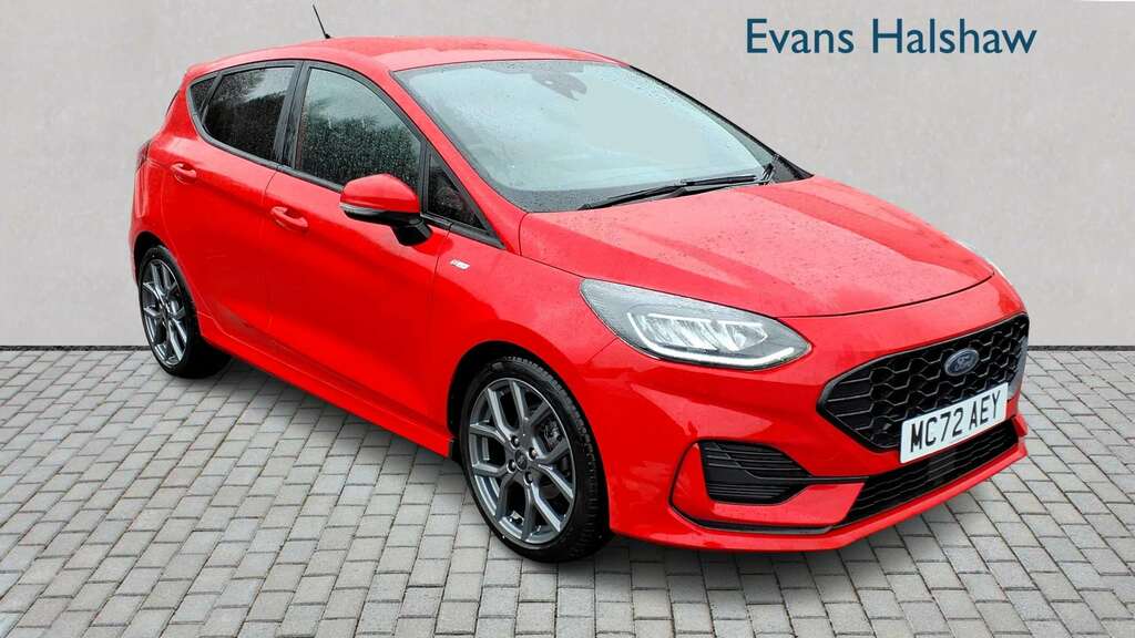 Ford Fiesta 1.0 Ecoboost St-line 2023 Red