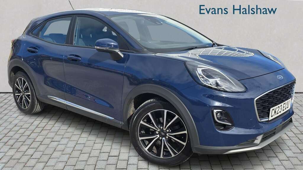 Ford Puma 1.0 Ecoboost Hybrid Mhev 155 Titanium 2023 Blue