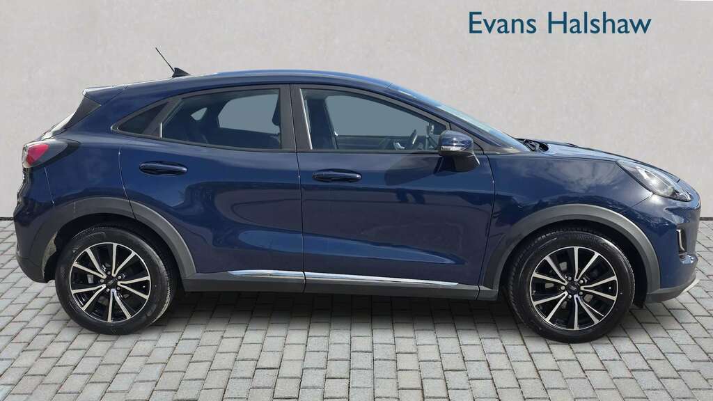 Ford Puma 1.0 Ecoboost Hybrid Mhev 155 Titanium 2023 CK23EUU Blue #4