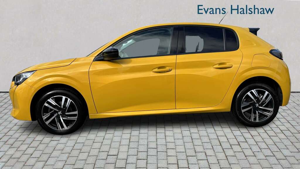 Peugeot 208 1.2 Puretech 130 Allure Premium Eat8 2023 LF23UVE Yellow #4