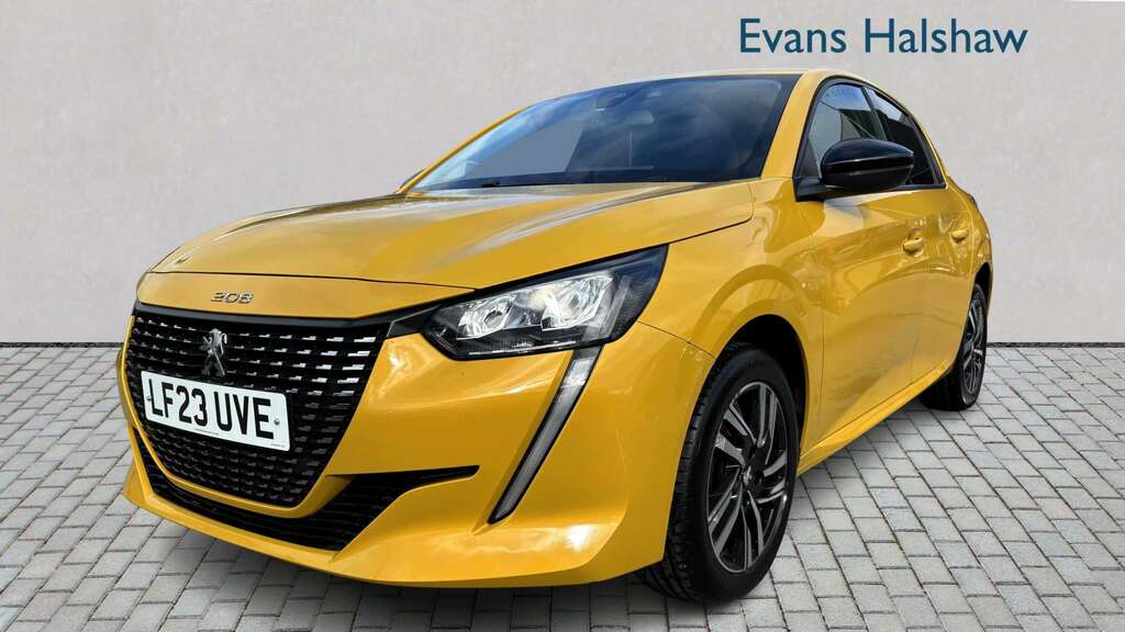 Peugeot 208 1.2 Puretech 130 Allure Premium Eat8 2023 LF23UVE Yellow #3
