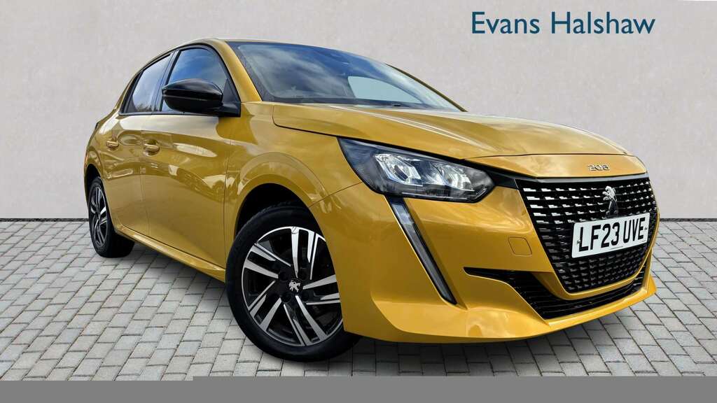 Peugeot 208 1.2 Puretech 130 Allure Premium Eat8 2023 Yellow