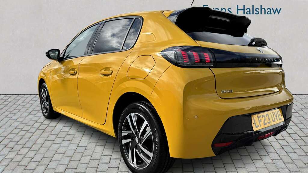 Peugeot 208 1.2 Puretech 130 Allure Premium Eat8 2023 LF23UVE Yellow #5
