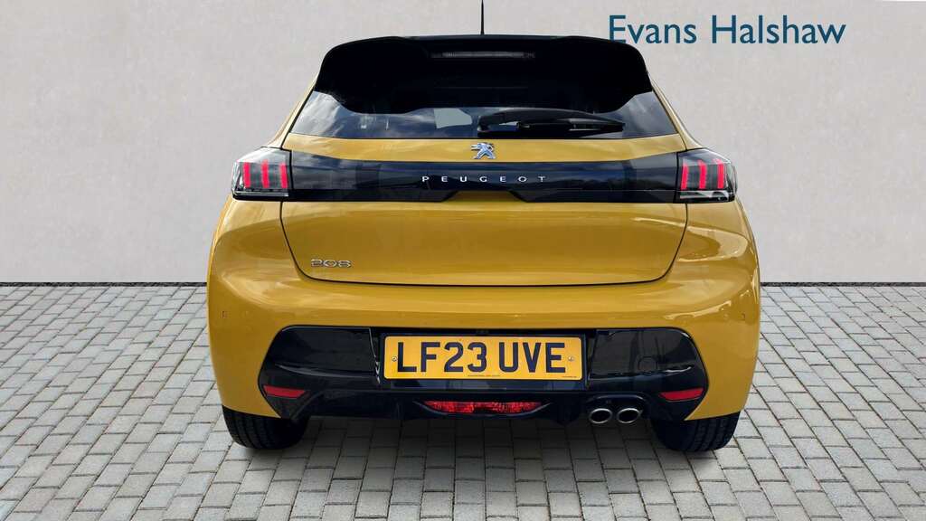 Peugeot 208 1.2 Puretech 130 Allure Premium Eat8 2023 LF23UVE Yellow #6
