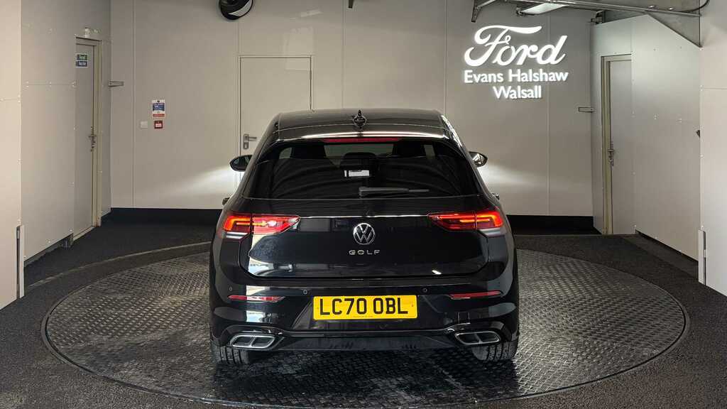 Volkswagen Golf 1.5 Tsi 150 R-line 2020 LC70OBL Black #6