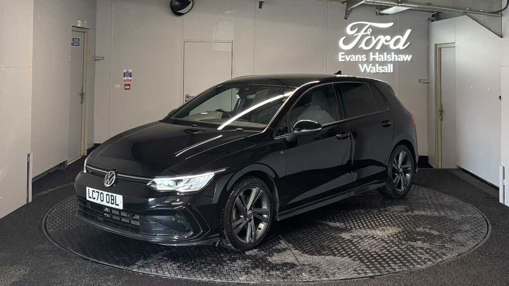 Volkswagen Golf 1.5 Tsi 150 R-line 2020 LC70OBL Black #3