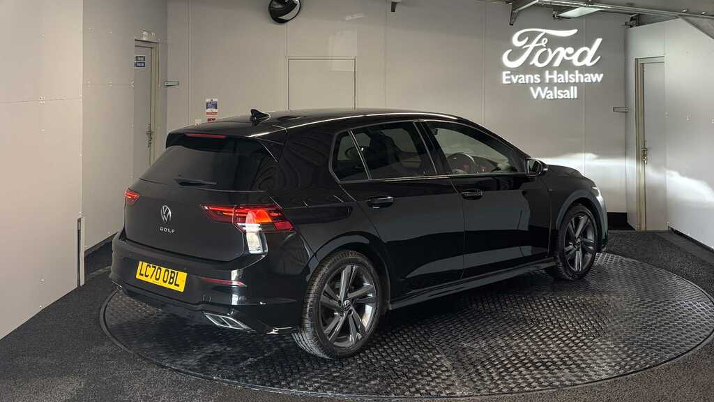 Volkswagen Golf 1.5 Tsi 150 R-line 2020 LC70OBL Black #5