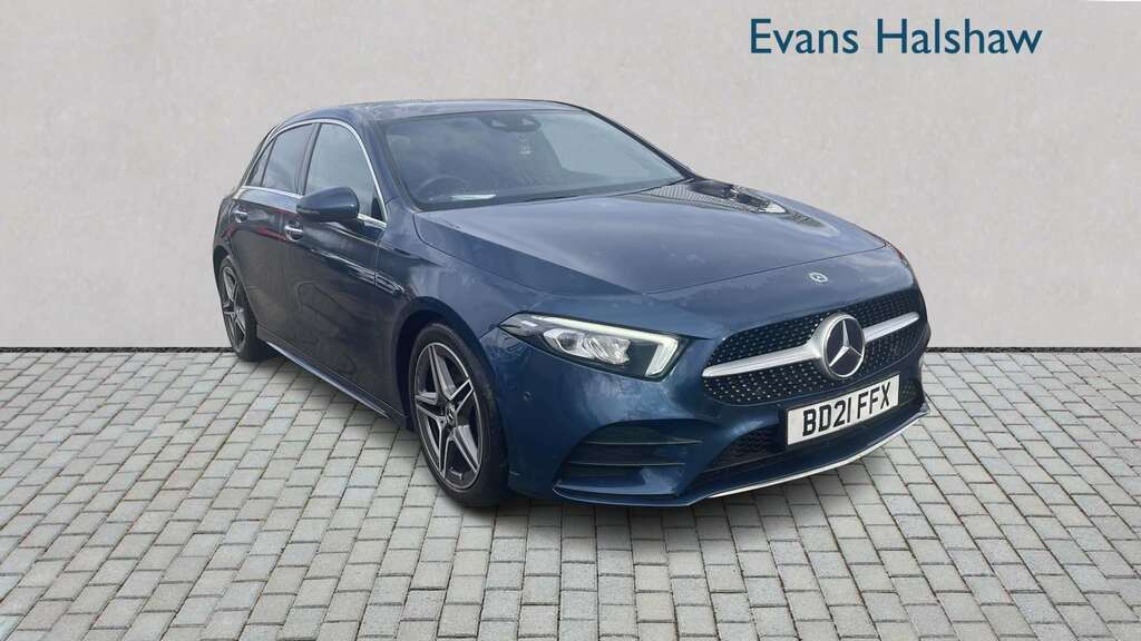 Mercedes-Benz A Class A220d Amg Line Premium 2021 Blue