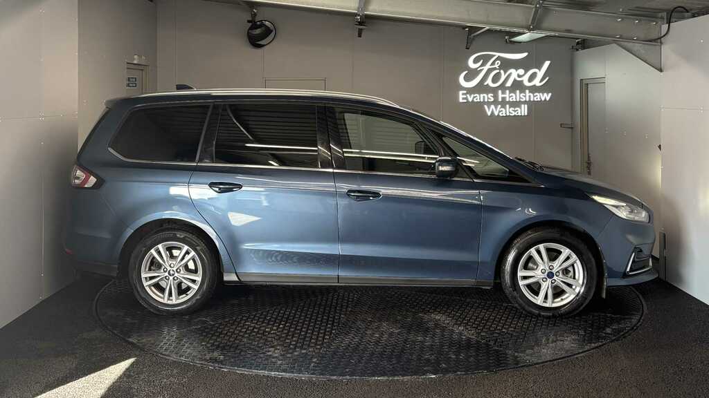 Ford Galaxy 2.0 Ecoblue Titanium 2022 Blue #4