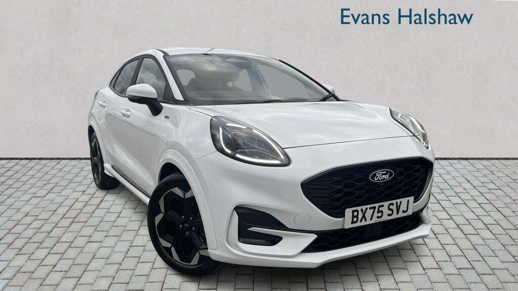Ford Puma 1.0 Ecoboost Hybrid Mhev St-line X Dct 2025 White