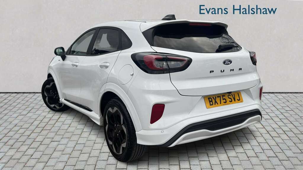 Ford Puma 1.0 Ecoboost Hybrid Mhev St-line X Dct 2025 BX75SVJ White #2