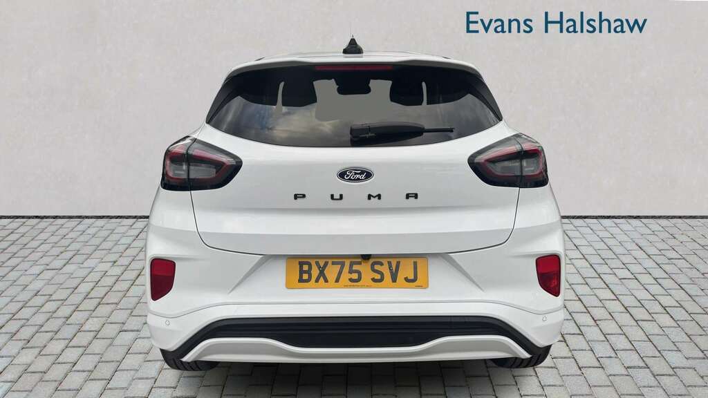 Ford Puma 1.0 Ecoboost Hybrid Mhev St-line X Dct 2025 BX75SVJ White #5