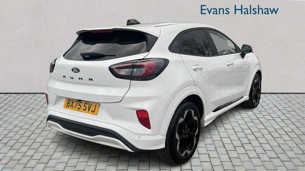 Ford Puma 1.0 Ecoboost Hybrid Mhev St-line X Dct 2025 BX75SVJ White #6