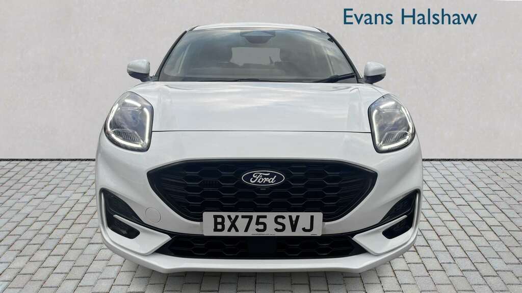 Ford Puma 1.0 Ecoboost Hybrid Mhev St-line X Dct 2025 BX75SVJ White #3