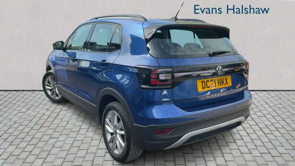 Volkswagen T-Cross 1.0 Tsi 110 Se 2021 DC21NKX Blue #2