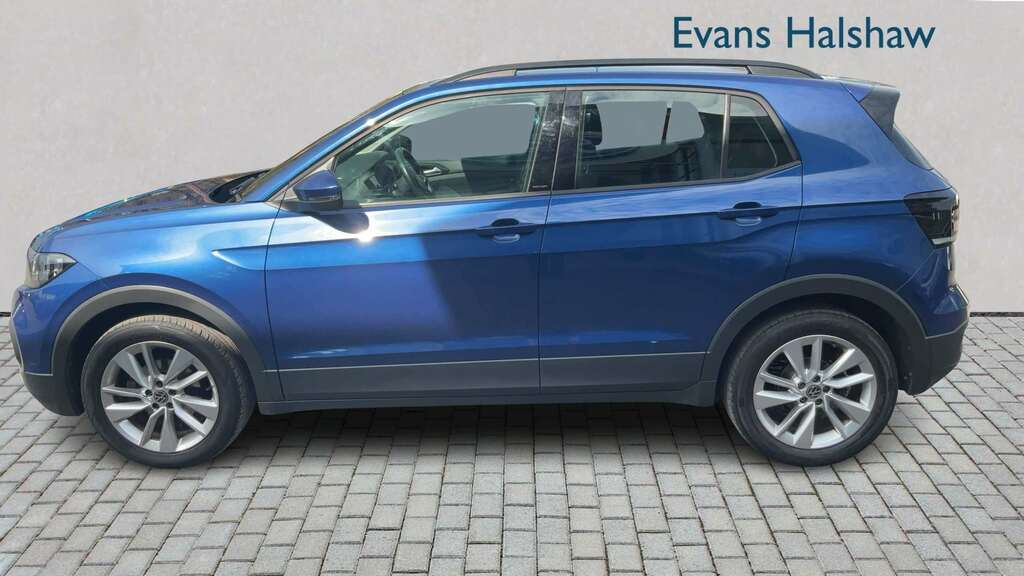 Volkswagen T-Cross 1.0 Tsi 110 Se 2021 DC21NKX Blue #3