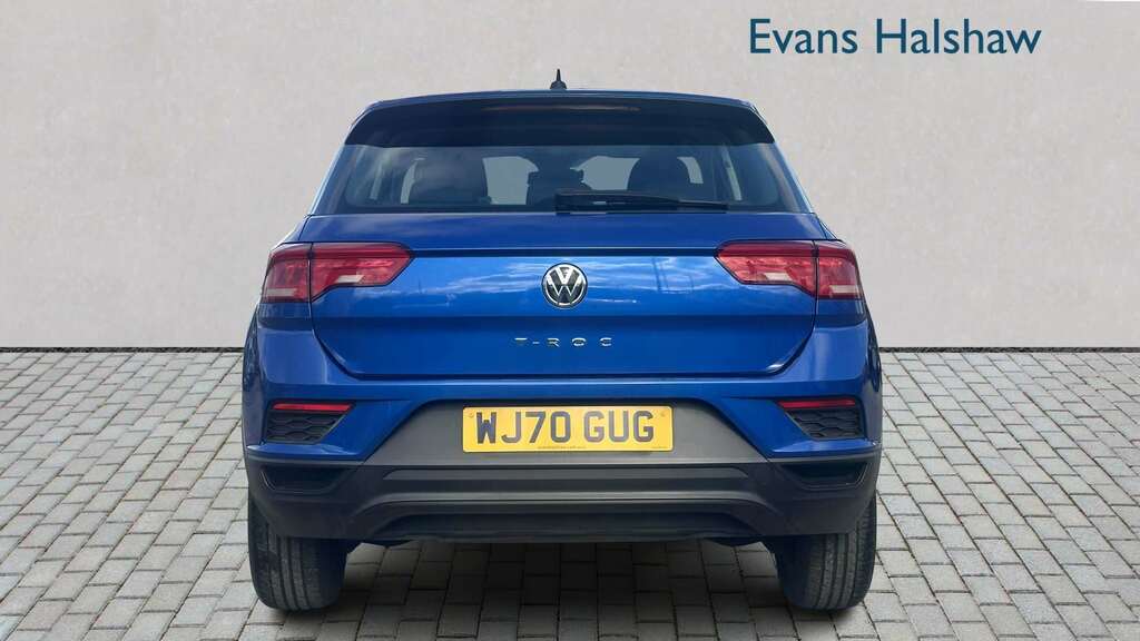 Volkswagen T-Roc 1.0 Tsi S 2020 WJ70GUG Blue #3
