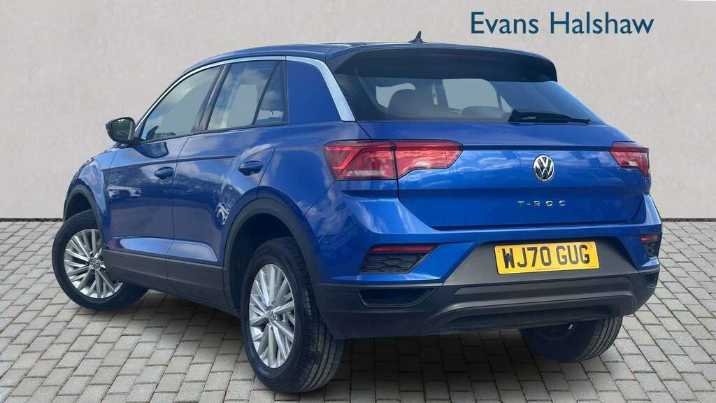 Volkswagen T-Roc 1.0 Tsi S 2020 WJ70GUG Blue #2