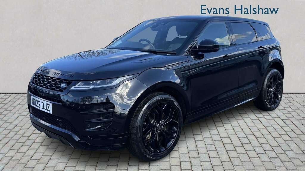 Land Rover Range Rover Evoque 1.5 P300e R-dynamic Se 2022 WO22DJZ Black #3