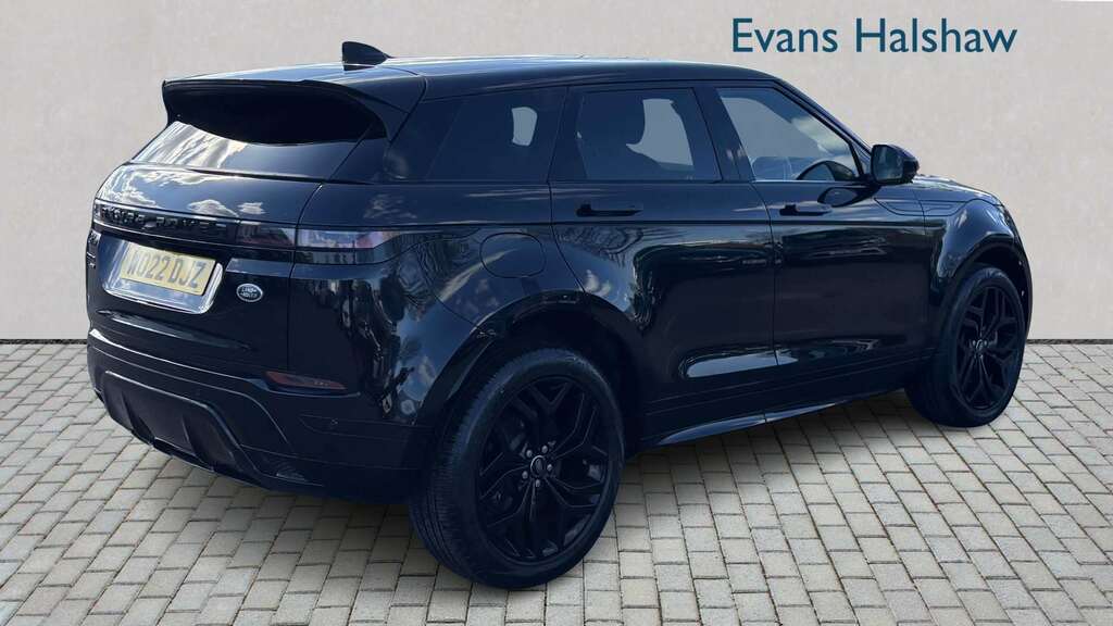 Land Rover Range Rover Evoque 1.5 P300e R-dynamic Se 2022 WO22DJZ Black #6