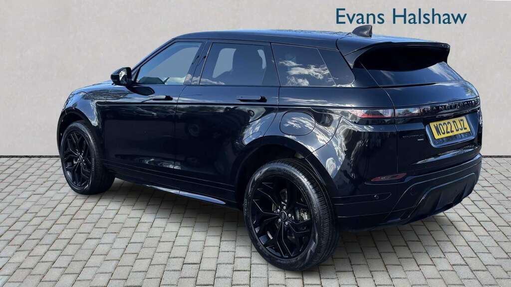 Land Rover Range Rover Evoque 1.5 P300e R-dynamic Se 2022 WO22DJZ Black #4