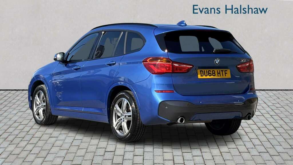 BMW X1 Xdrive 20D M Sport Step 2018 DU68HTF Blue #2